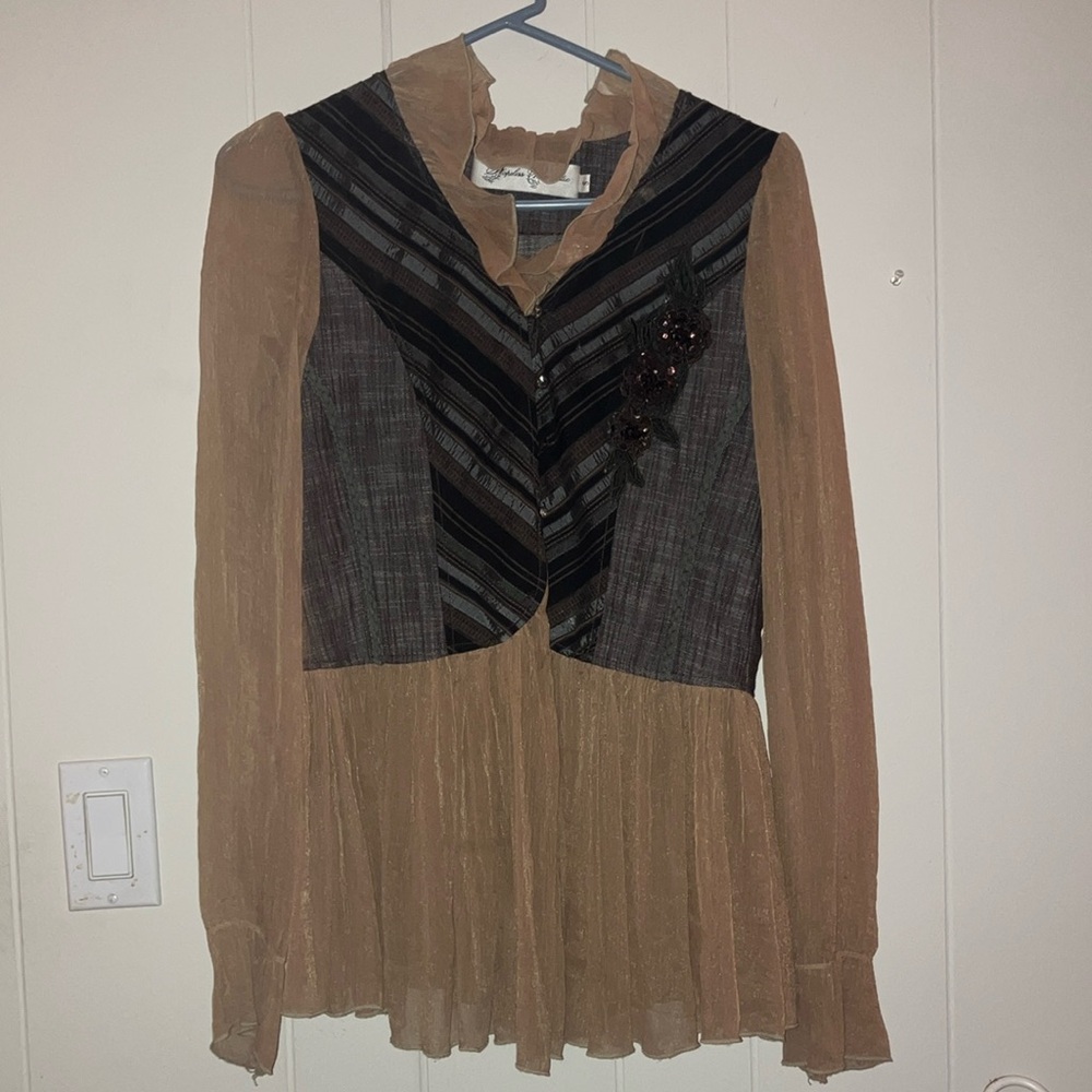 Hopeless Romantic tunic blouse